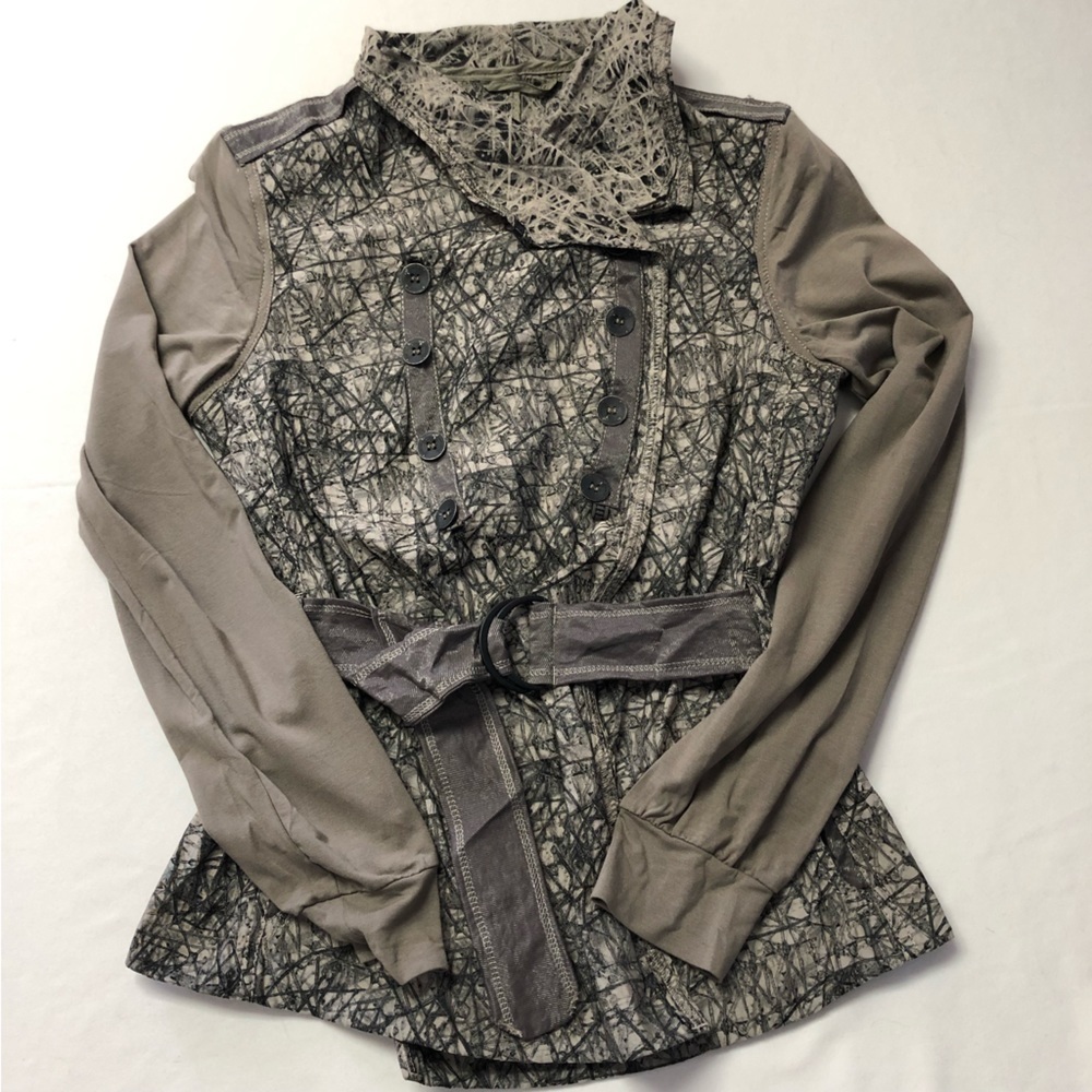 Beate Heymann Street Couture Greenish/Brown with Black Top Size 10 - Picture 3 of 13